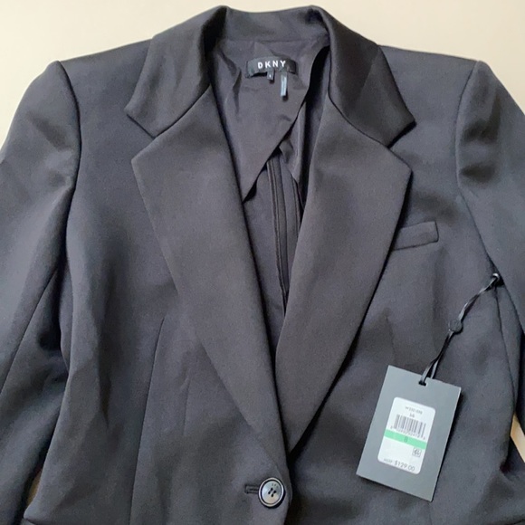 NWT DKNY One Button Blazer [7] - Picture 10 of 14